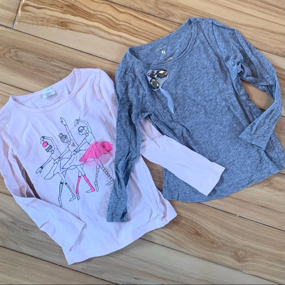 Crewcuts - Sz. 4-5 - Long Sleeve Tee Bundle